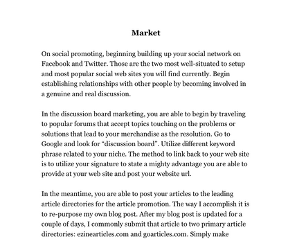 Make money online positive action plan